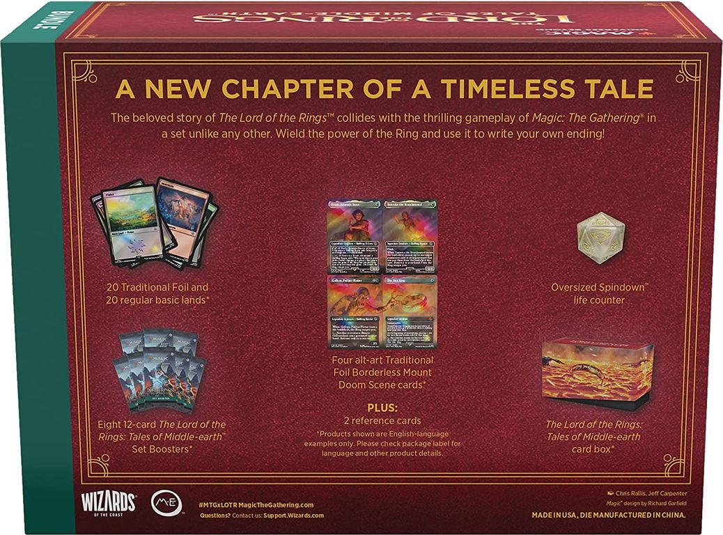 MTG LotR Bundle Contents: Gift VS Regular - Card Game Base