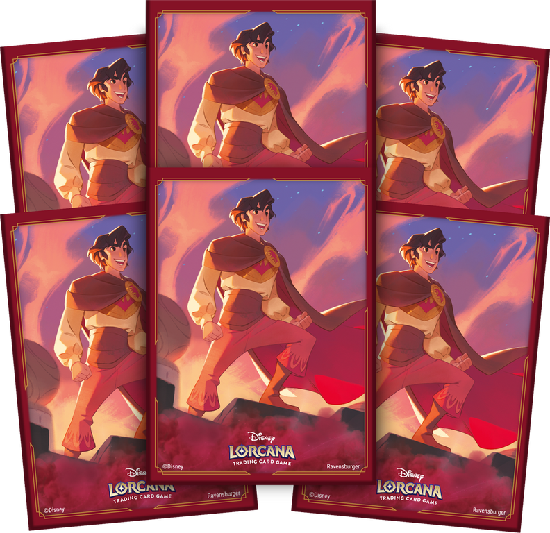 Disney Lorcana: Sleeves Shimmering Card Sleeves Aladdin