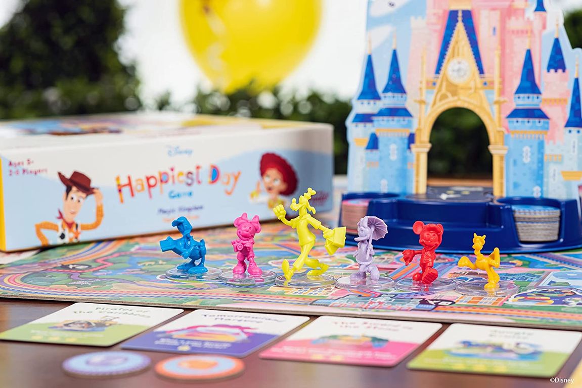 Disney Happiest Day Game miniatures