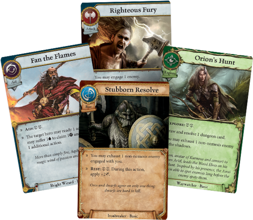 Warhammer Quest: The Adventure Card Game carte