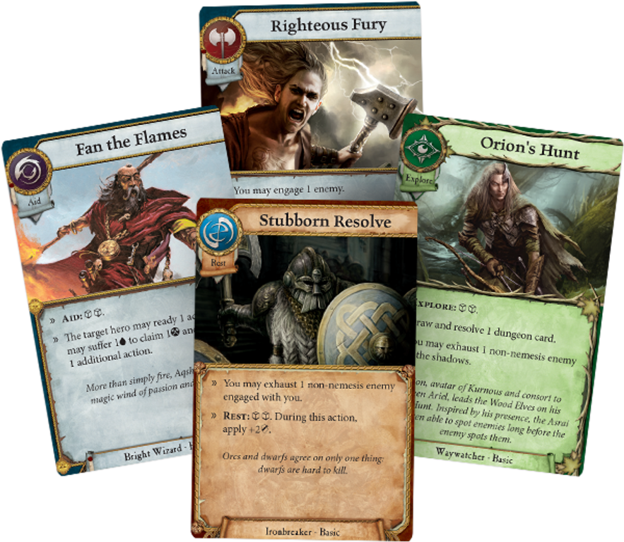 Warhammer Quest: Adventure Card Game kaarten