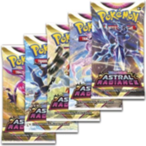 Pokémon TCG: Sword & Shield-Astral Radiance Booster Display Box (36 Packs) components