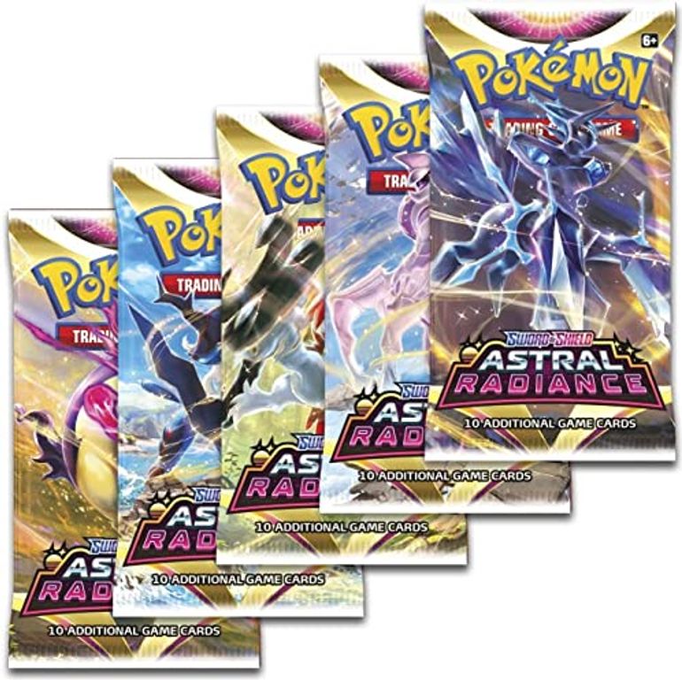 Pokémon TCG: Sword & Shield-Astral Radiance Booster Display Box (36 Packs) komponenten