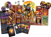 Dice Throne: Sun Elf – Hero Pack components
