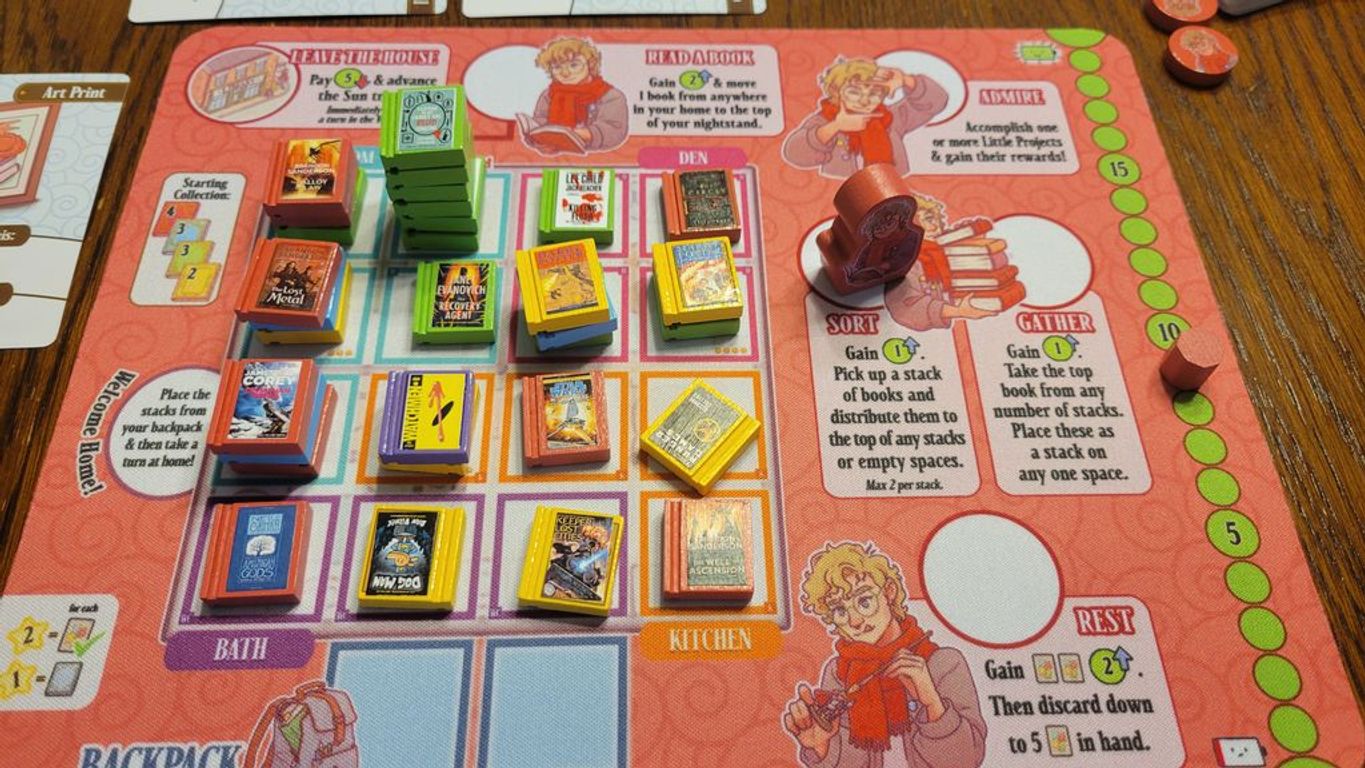 A Place for All My Books components