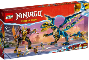 LEGO® Ninjago Le dragon élémentaire contre le robot de l’impératrice