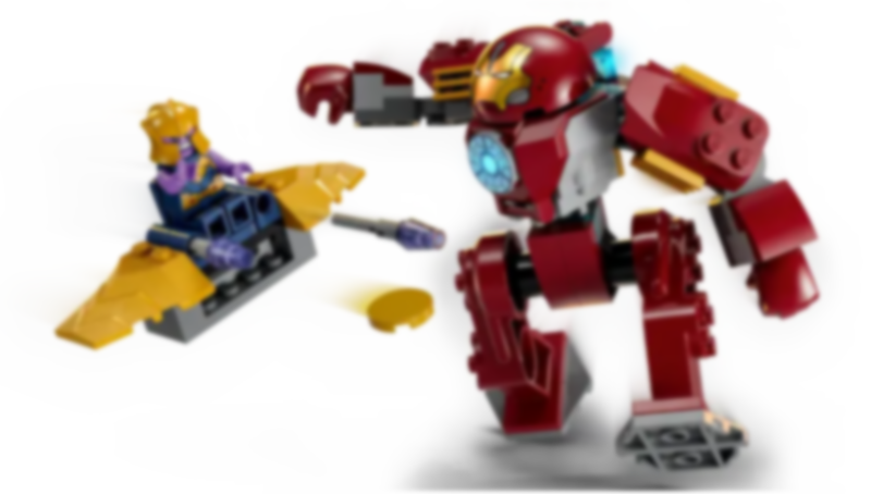 LEGO® Marvel Iron Man Hulkbuster vs. Thanos spielablauf
