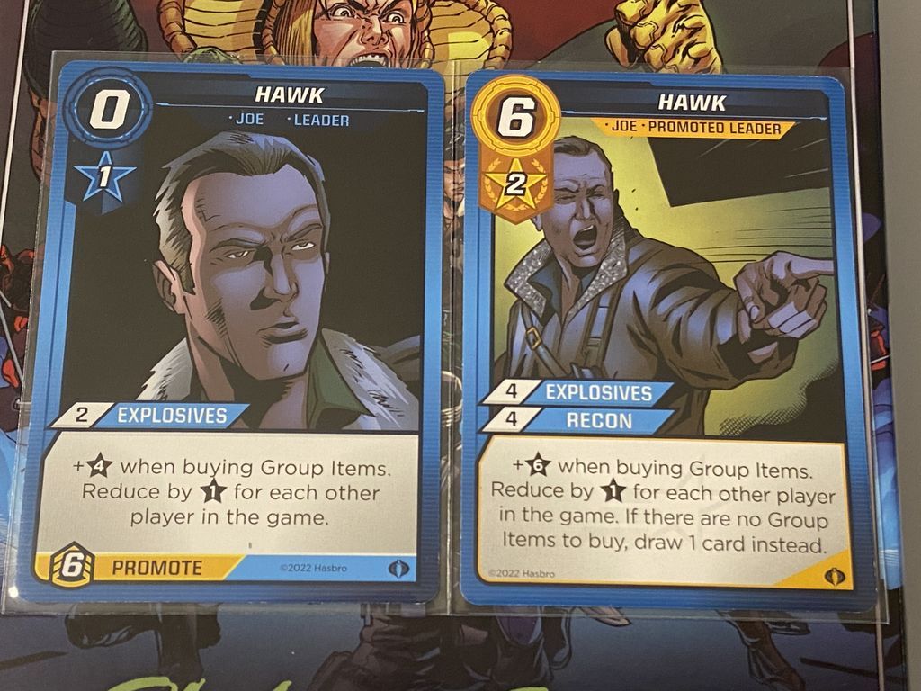 G.I. Joe Deck-Building Game: Shadow of the Serpent Expansion cards