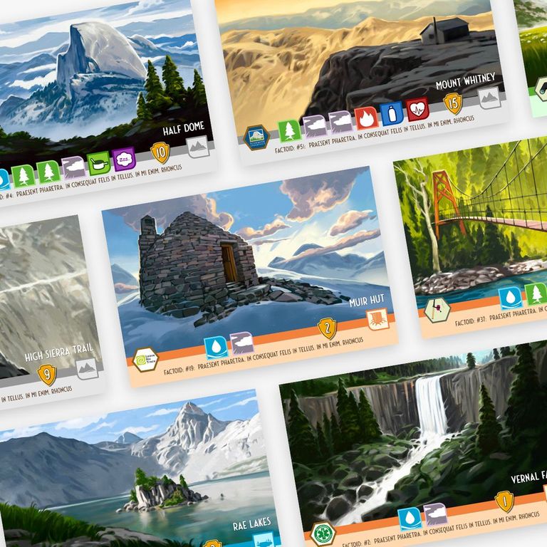 Trailblazer: The John Muir Trail cards