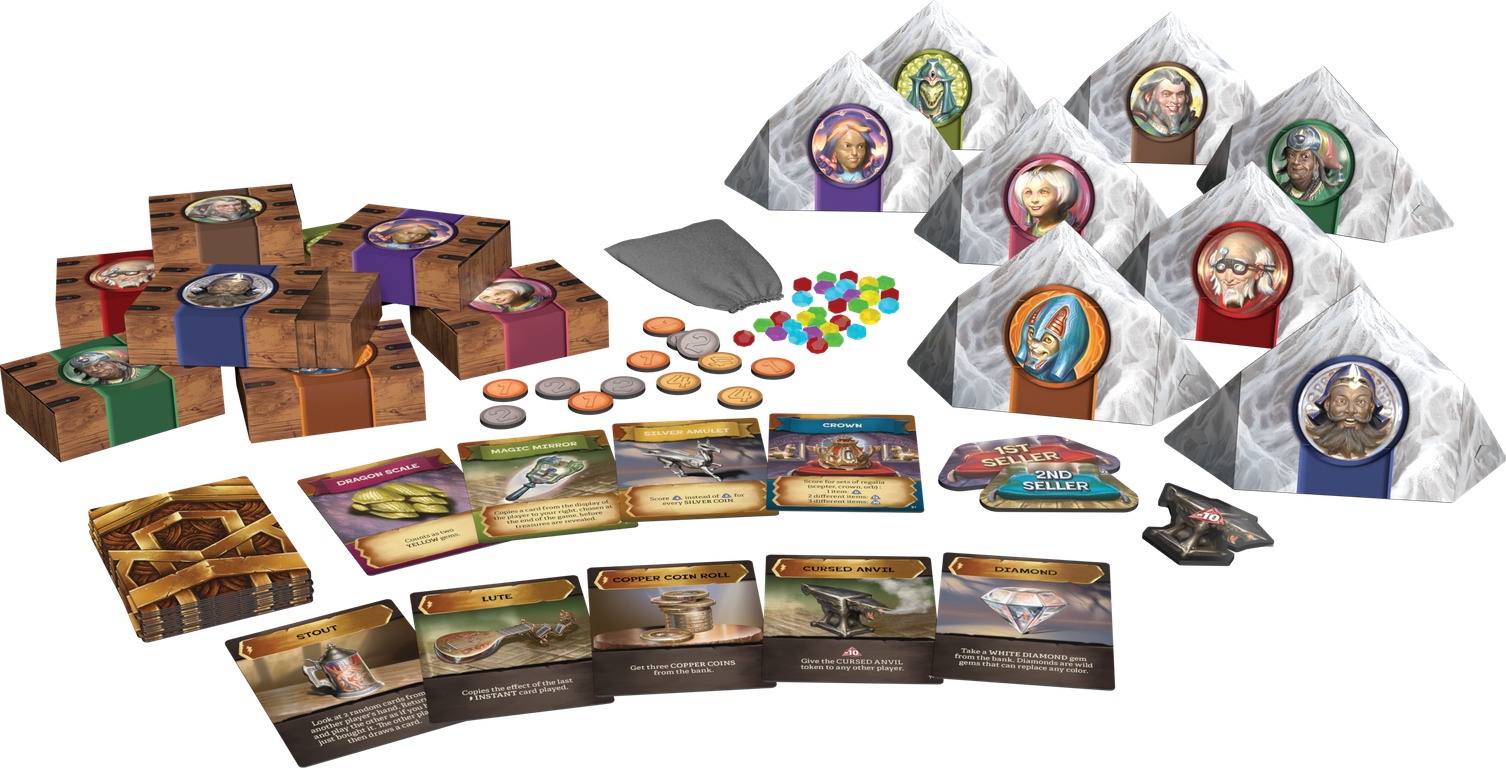 Treasure of the Dwarves components