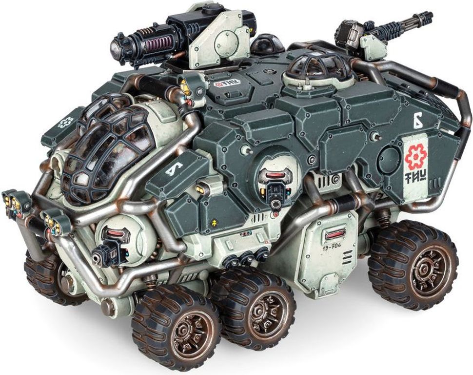 Warhammer 40,000 - Leagues of Votann: Hekaton Land Fortress miniatuur