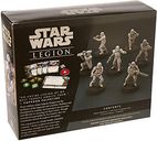 Star Wars: Legion - Stormtroopers Unit Expansion parte posterior de la caja