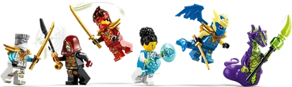 LEGO® Ninjago Ninja Vehicle Tree House Battle minifigures