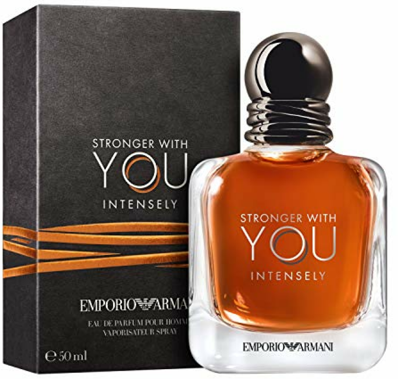 Armani Stronger With You Intensely Eau de parfum box