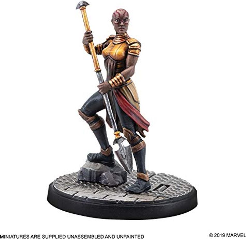 Marvel: Crisis Protocol – Shuri and Okoye miniatuur