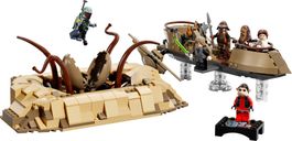 LEGO® Star Wars Desert Skiff & Sarlacc Pit components