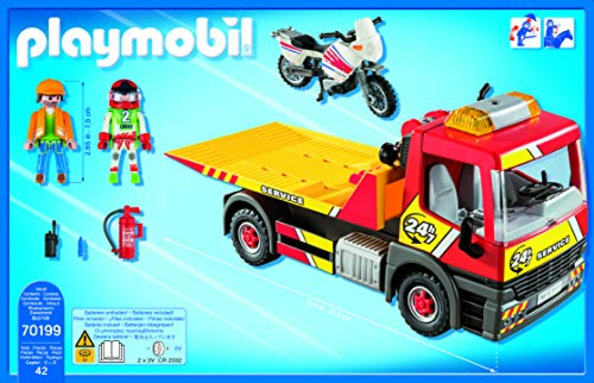 Playmobil® City Life Towing Service components