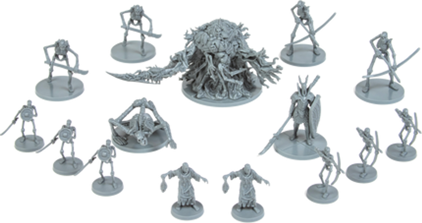 Dark Souls: The Board Game – Tomb of Giants miniatures