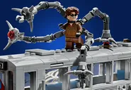 LEGO® Marvel La scène du train de Spider-Man et Docteur Octopus personnages