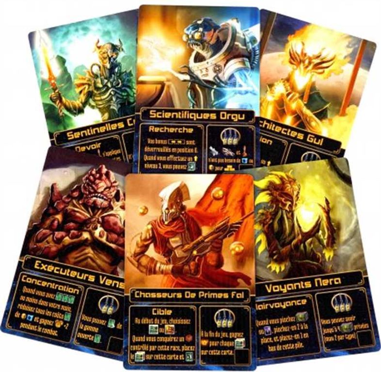 The Warp: Alien Pack cartes