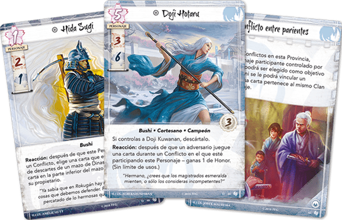 Legend of the Five Rings: The Card Game - Justice for Satsume kaarten