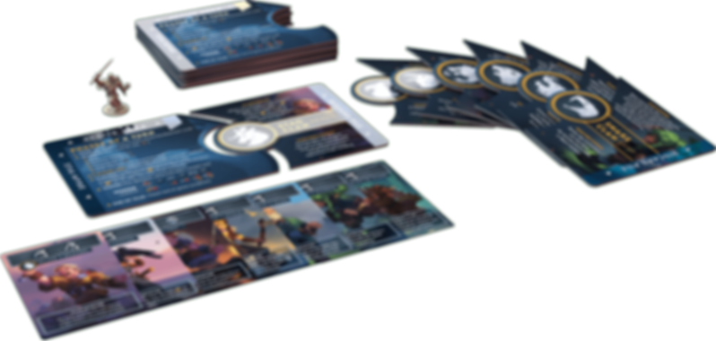 Northgard: Uncharted Lands – Warchiefs componenten