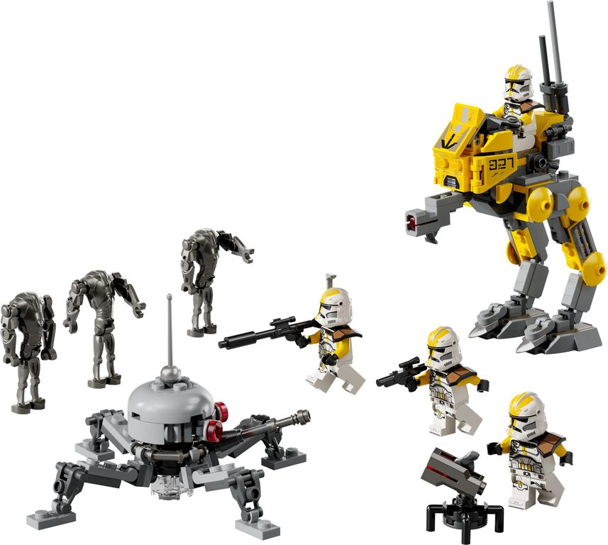 LEGO® Star Wars 327th Star Corps Clone Troopers Battle Pack componenten