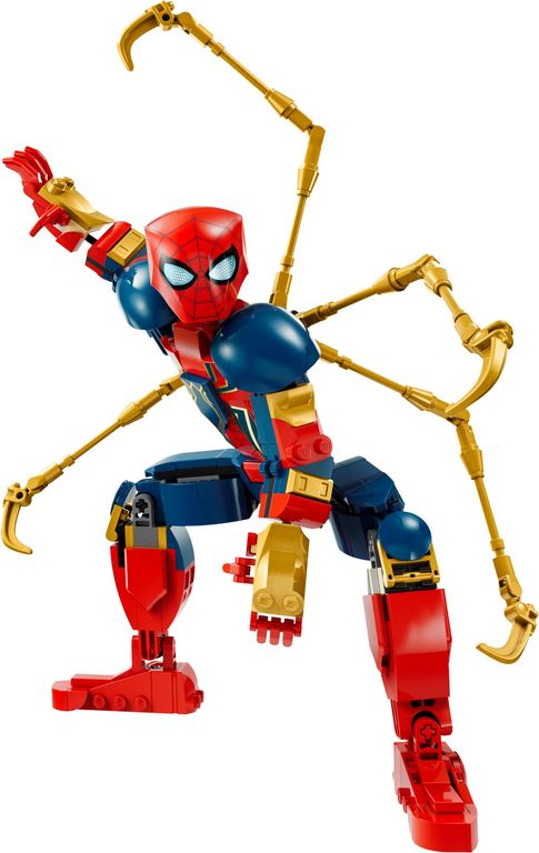 LEGO® Marvel Iron Spider-Man Construction Figure components