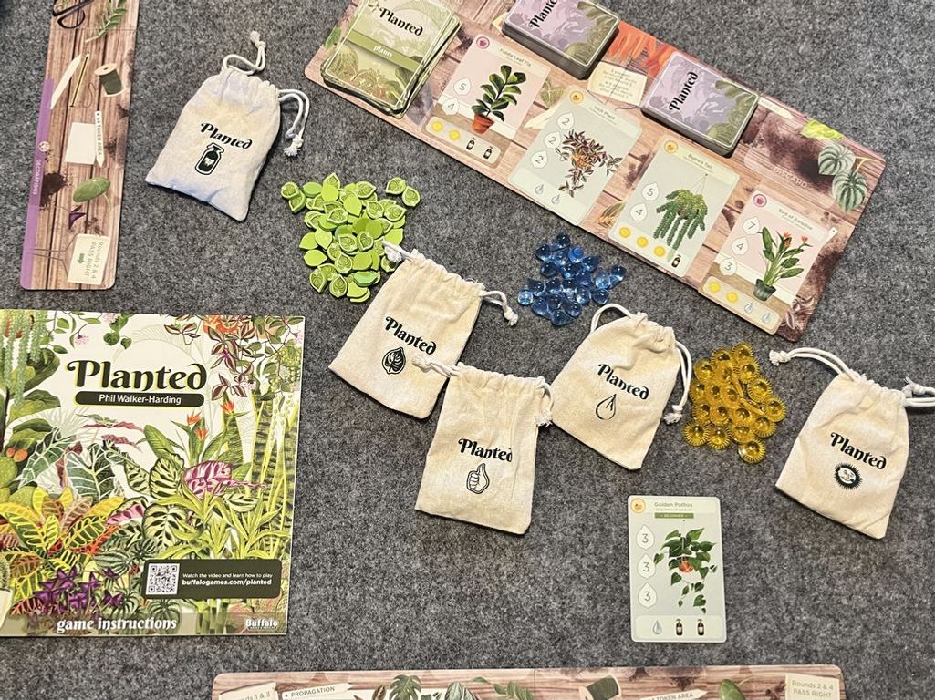 Planted: A Game of Nature & Nurture komponenten