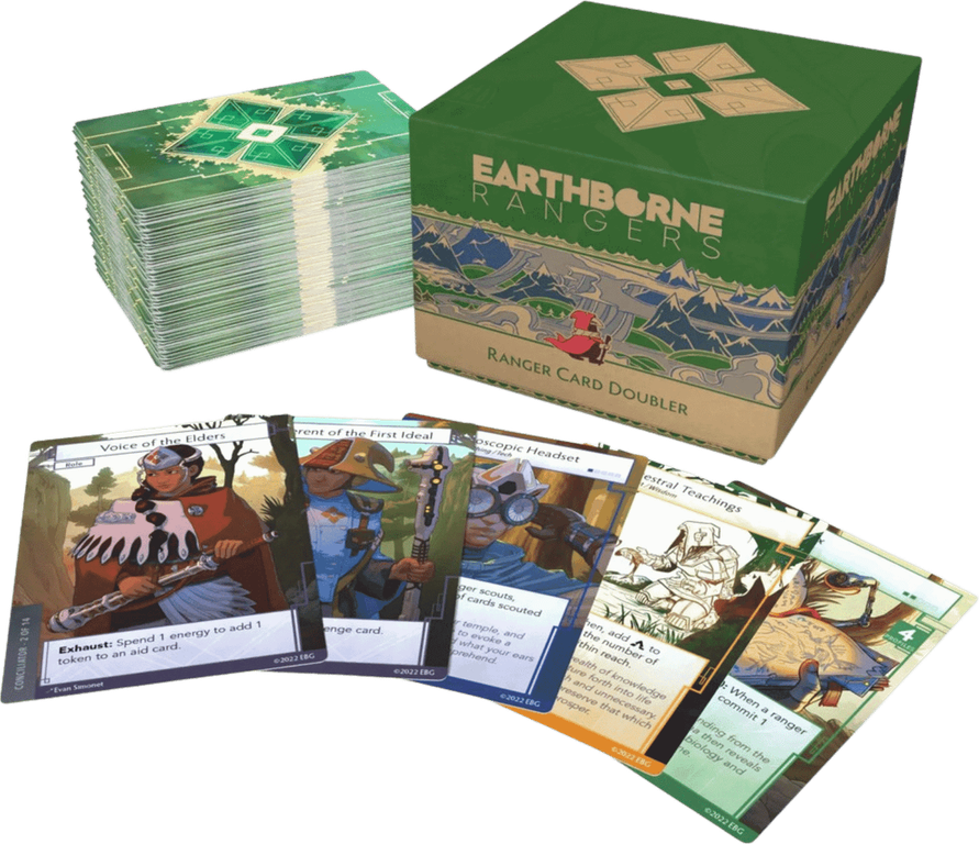 Earthborne Rangers: Ranger Card Doubler components