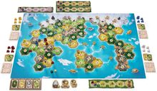 Catan: Opmars van de Mensheid componenten