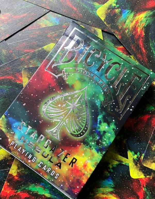 Bicycle Stargazer Nebula Playing Cards box