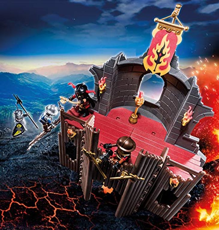 Playmobil® Novelmore Burnham Raiders Fire tower gameplay