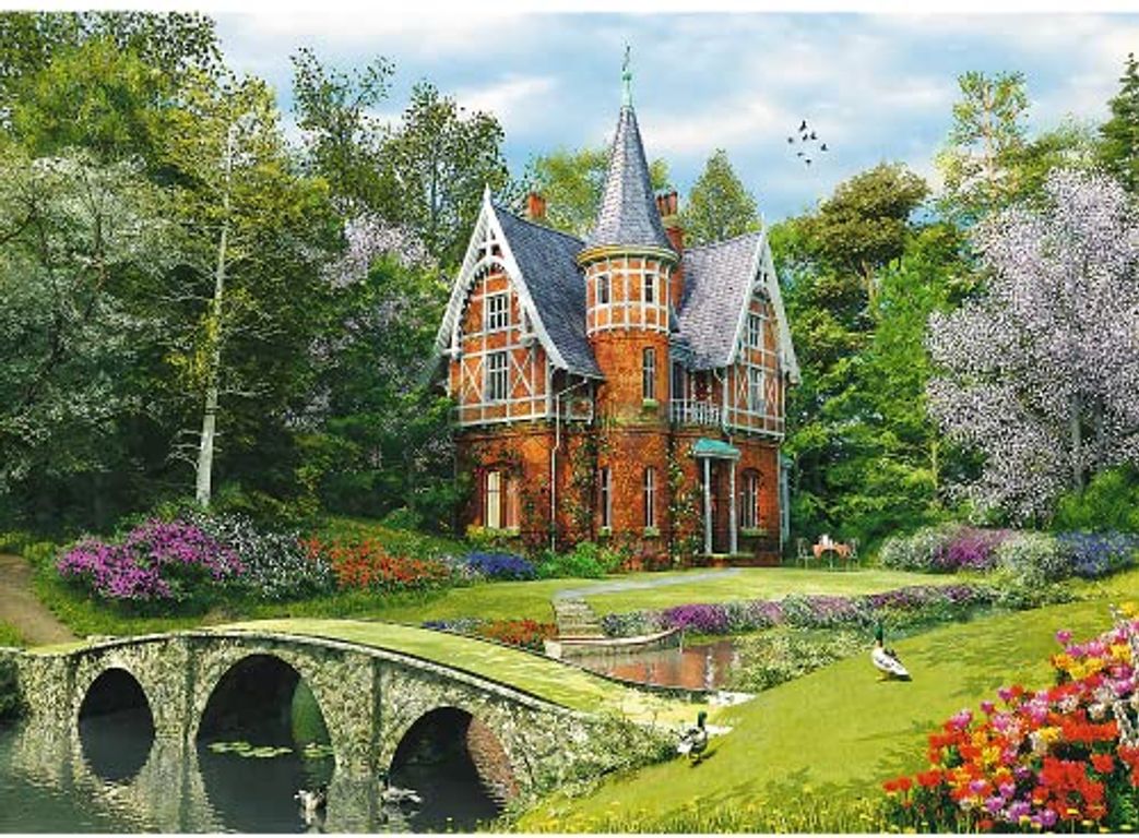 Wooden Puzzle - Victorian House