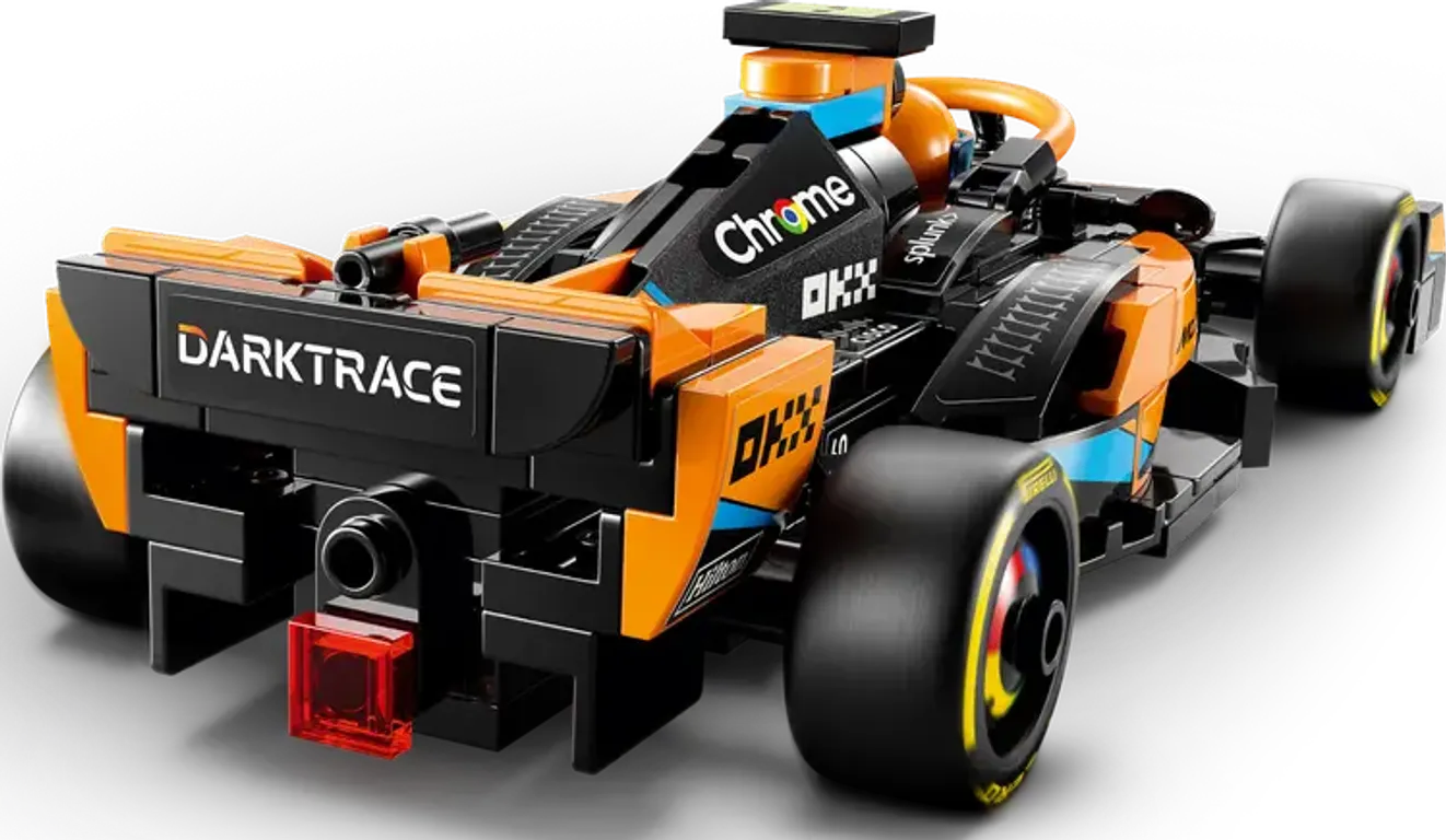 LEGO® Speed Champions McLaren Formule 1 racewagen 2023 achterkant
