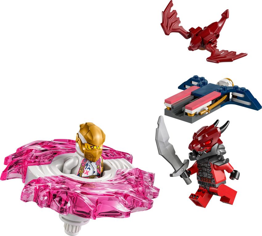 LEGO® Ninjago La toupie Spinjitzu du dragon de Sora composants