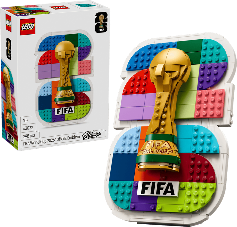LEGO® Editions FIFA World Cup 2026™ Official Emblem box
