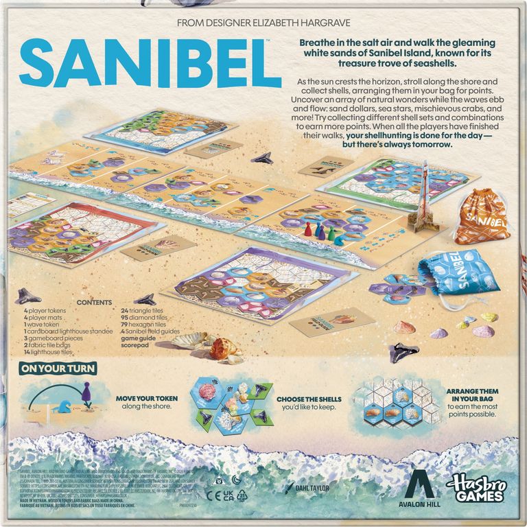 Sanibel back of the box
