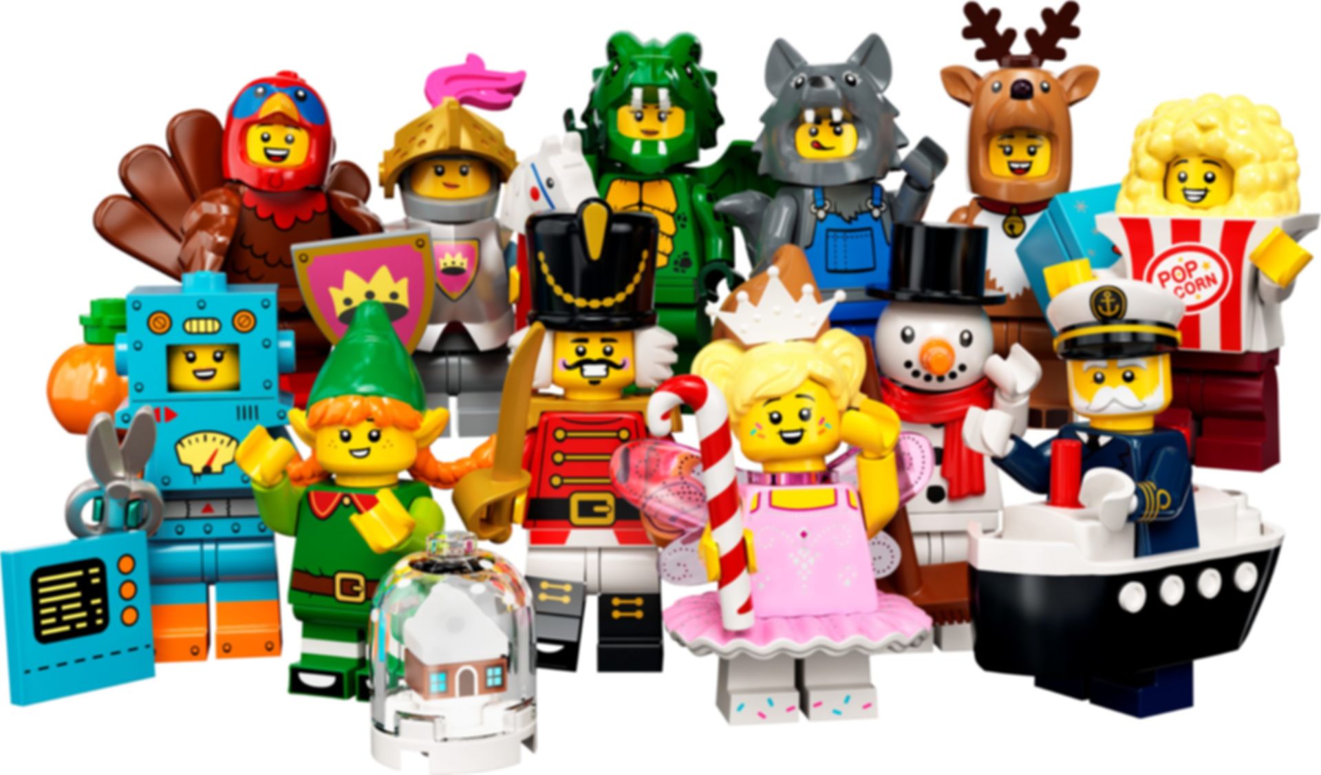 LEGO® Minifigures Serie 23 - Pack di 6 minifigure