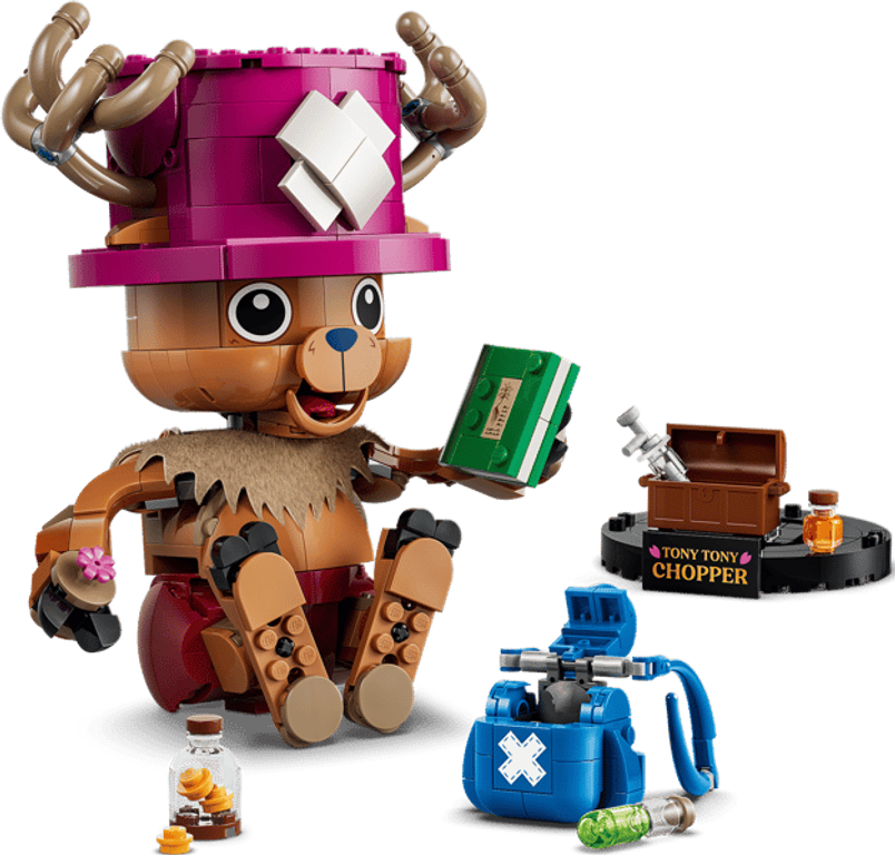 LEGO® One Piece Tony Tony Chopper components