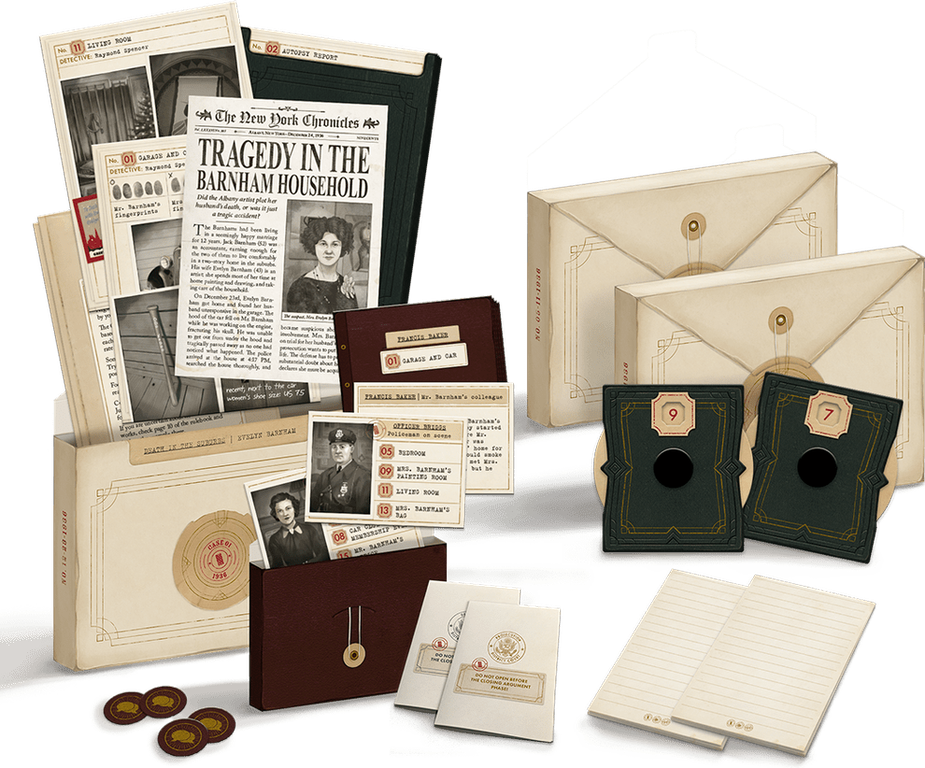 Courtroom: The Noir Trilogy components