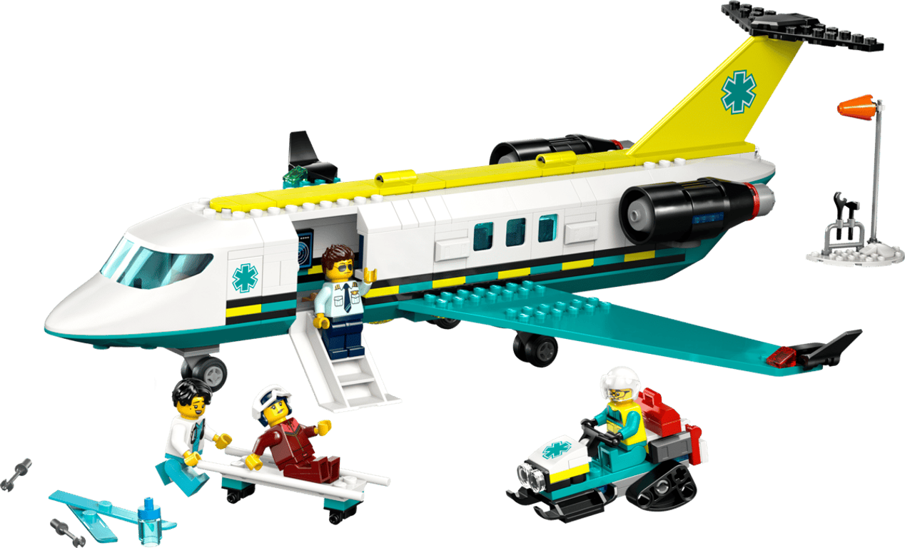 LEGO® City Ambulancia Aérea de Emergencia partes
