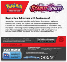 Pokémon TCG: Scarlet & Violet Booster Display Box (36 Packs) back of the box