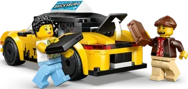 LEGO® City Yellow Taxi components