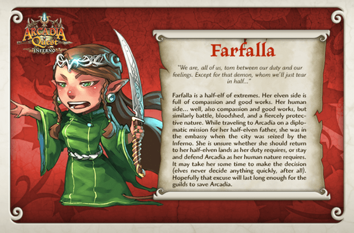Arcadia Quest: Farfalla carta