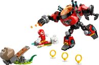 LEGO® Sonic The Hedgehog Knuckles vs. il Mech Egg Crusher del Dr. Eggman componenti
