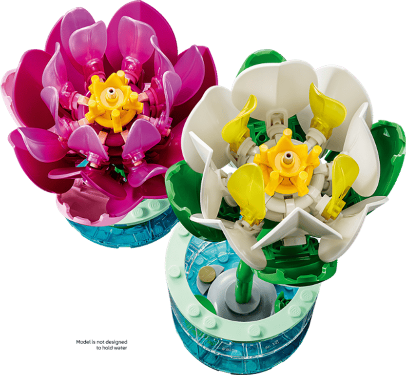 LEGO® Botanicals Nenúfares partes