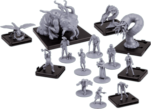 Mansions of Madness: Second Edition – Recurring Nightmares: Figure and Tile Collection composants