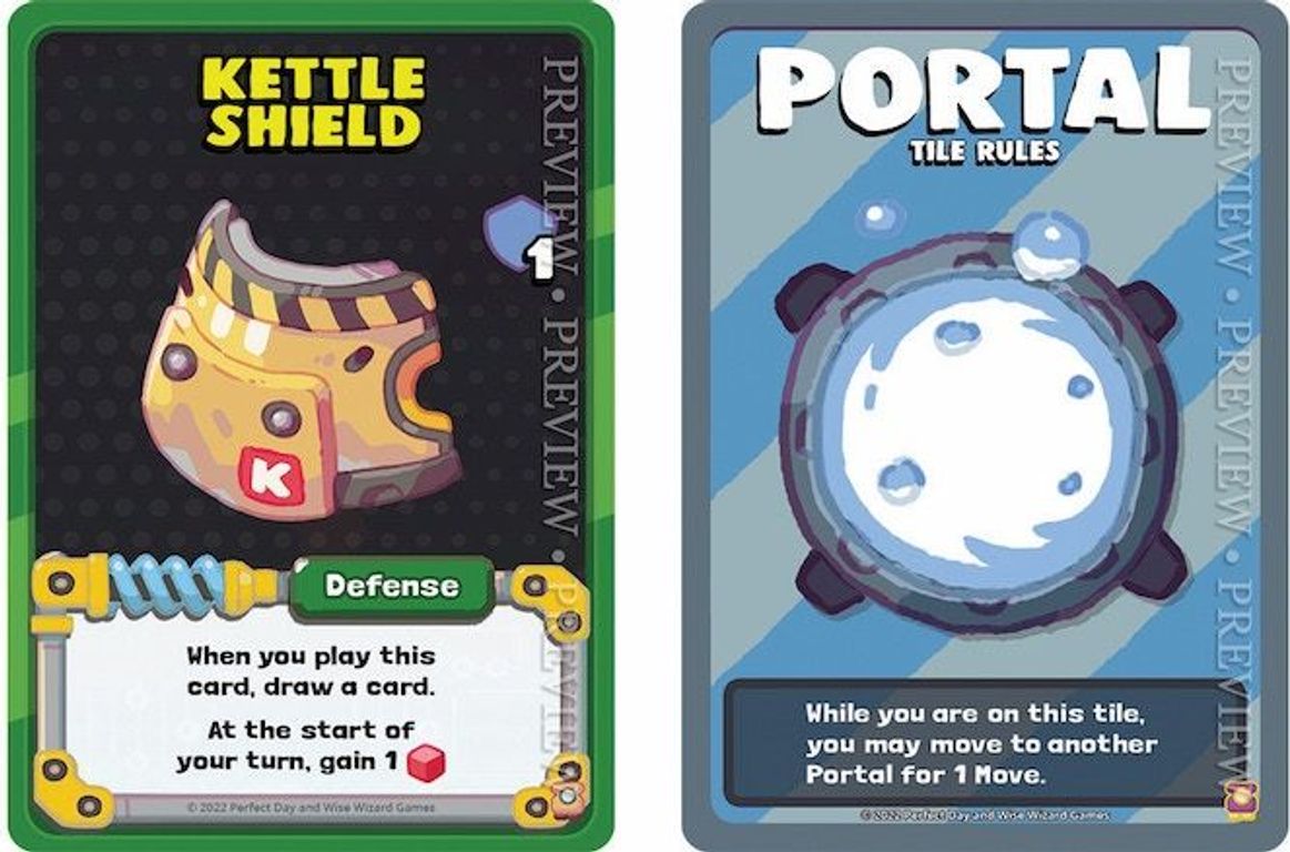 Robot Quest Arena: Kettle Robot Pack cards