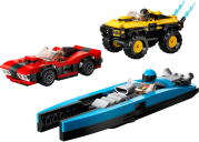 LEGO® City Le pack de véhicules de course composants